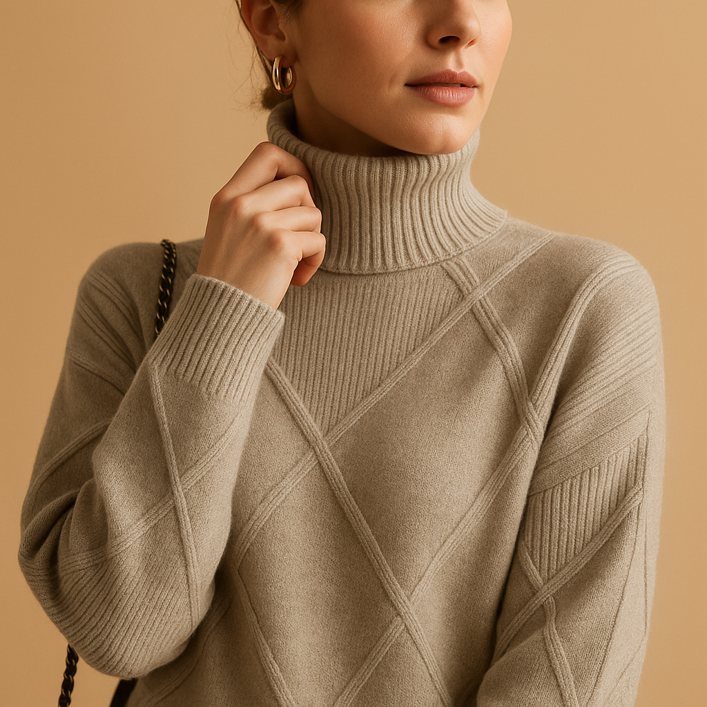 Women’s Knit Turtleneck Sweater