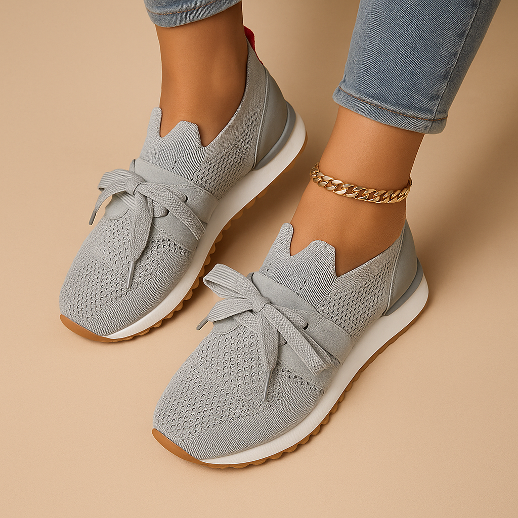Women’s Lace-Up Sneakers with Soft Insole