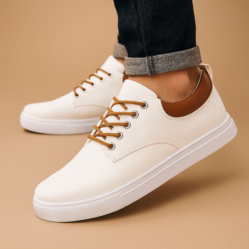 Men’s Slip-On Shoes with Supportive Sole
