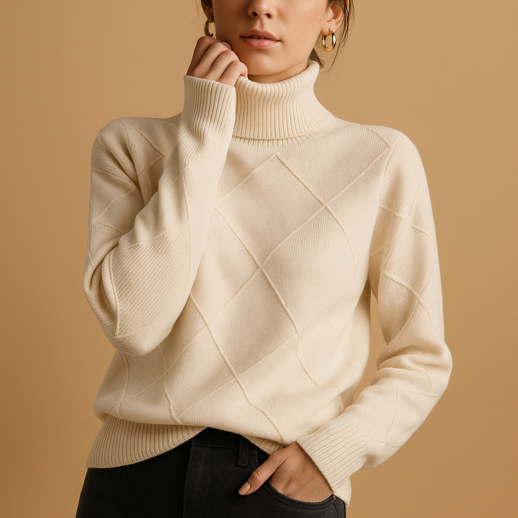 Women’s Knit Turtleneck Sweater